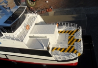 custom made model of 24m catamaran